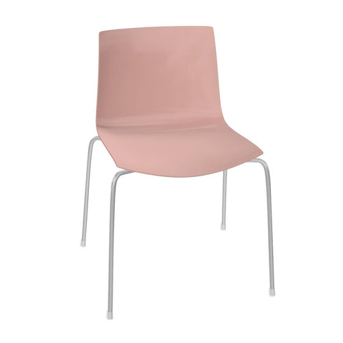 Catifa 46 Chair Unicolored Frame Chrome